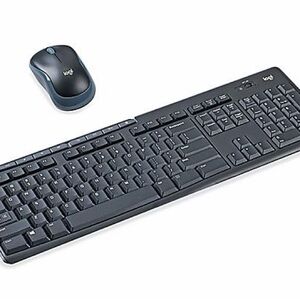 Logitech Black Wireless Keyboard and Mouse Combo
